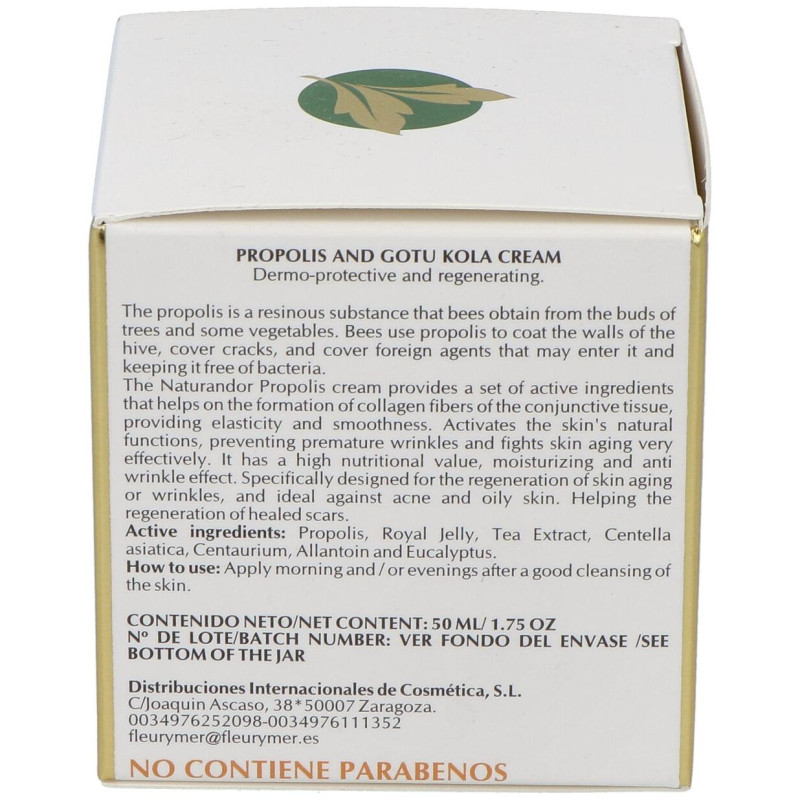 Fleurymer Crema Hidratante De Propoleo Naturandor 50Ml