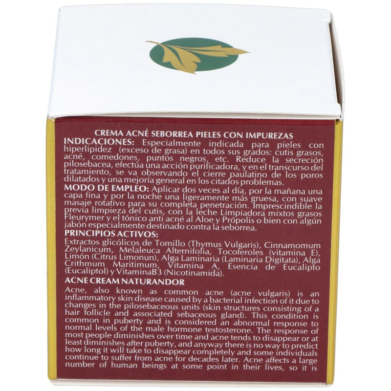 Crema Acne - Seborrea 50ml - Fleurymer