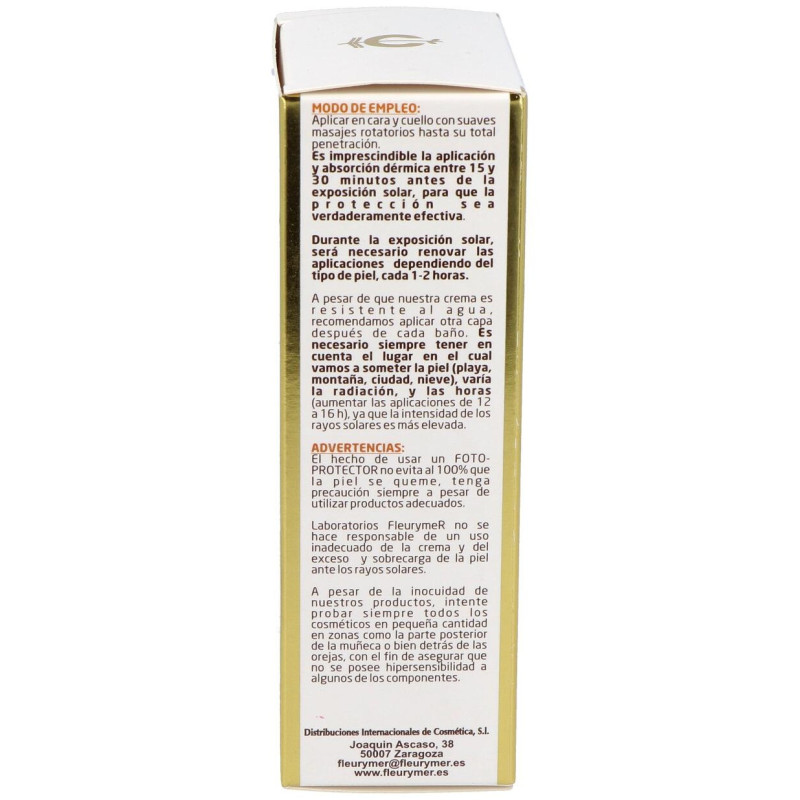 Fleurymer Crema Solar Facial Spf50 80Ml