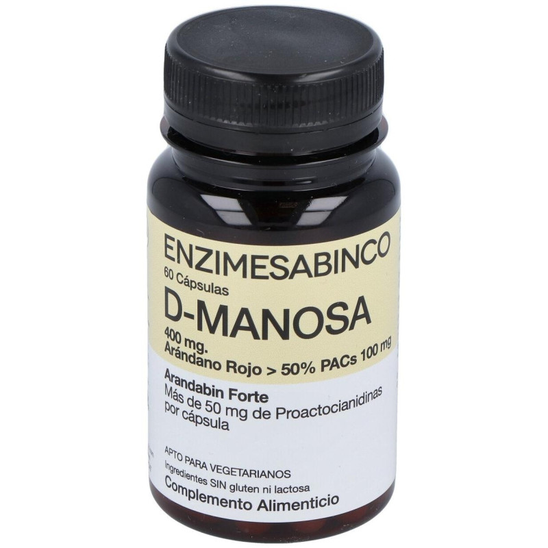 Enzime Sabinco D - Manosa 400mg 60caps - Enzime - Sabinco