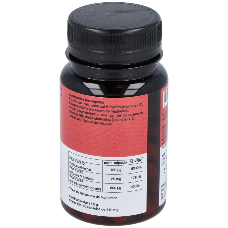 Enzime Sabinco B6 + B12 + Ácido Folico Metiladas 60caps - Enzime - Sabinco