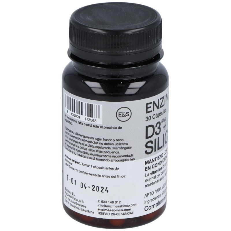 D3 + K2 + Silicio Sistema Articular 30Cap.