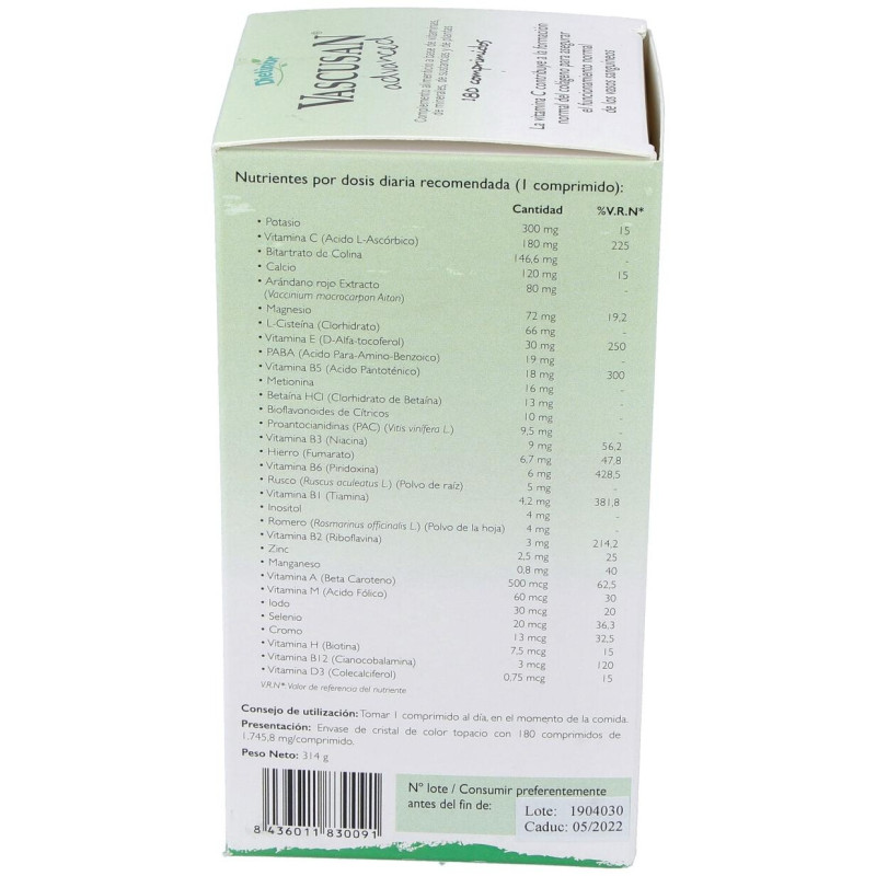 Dietinor Vascusan Advanced 180 Tabletas