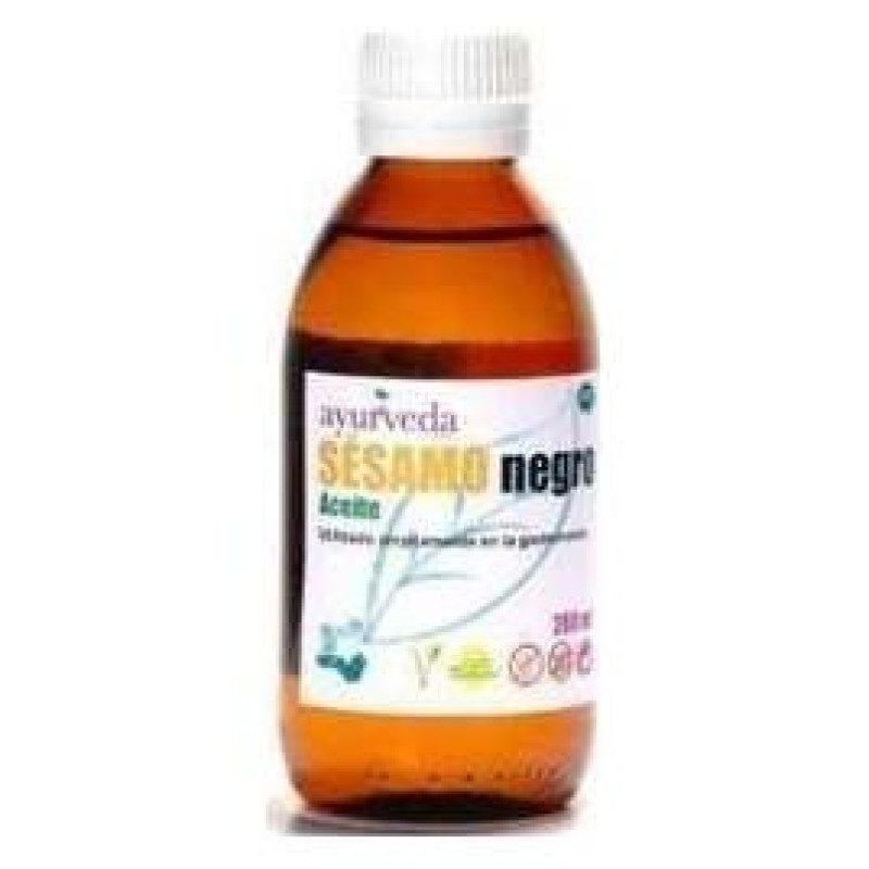 Aceite de Sesamo Negro 500ml - Ayurveda Autentico