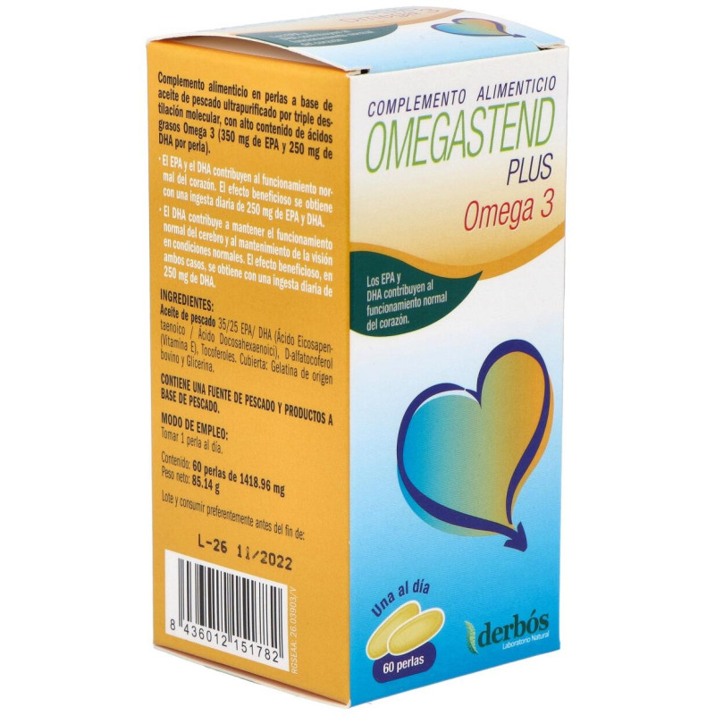 Omegastend Plus 60perlas - Derbos
