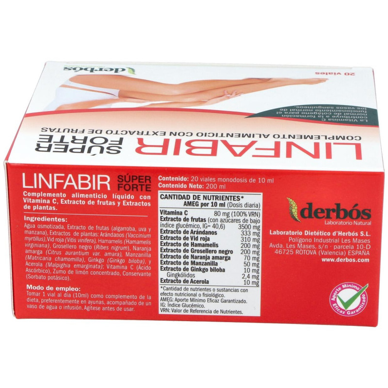 Linfabir Super Forte 20viales - Derbos