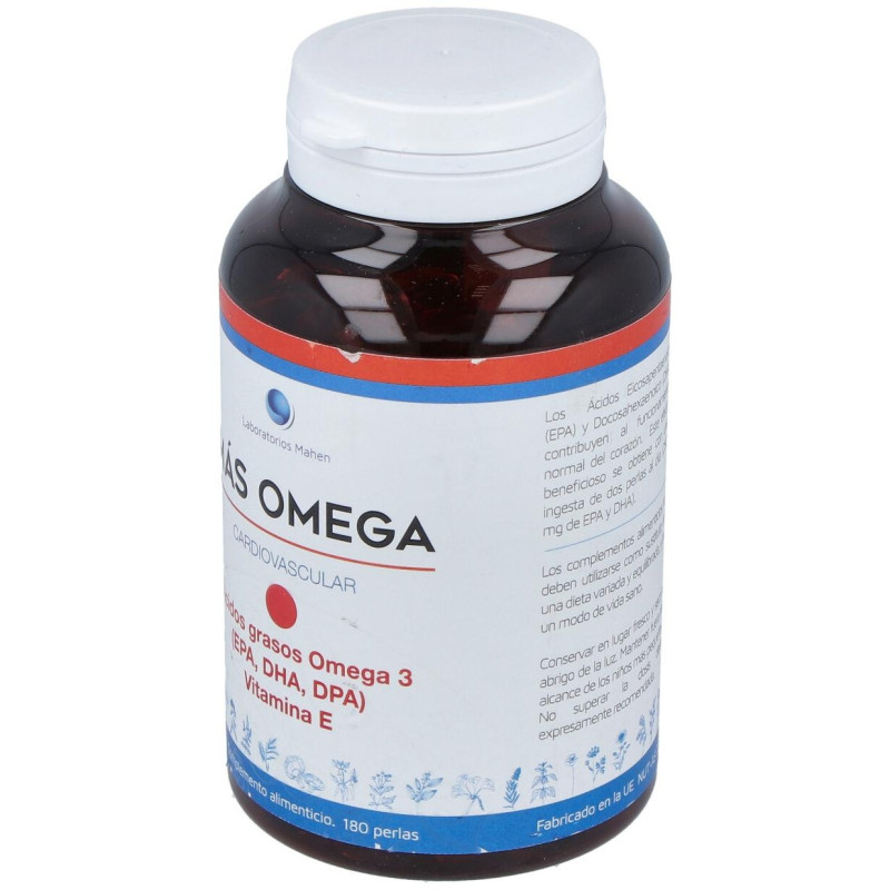 Más Omega 180 Perlas - Mahen