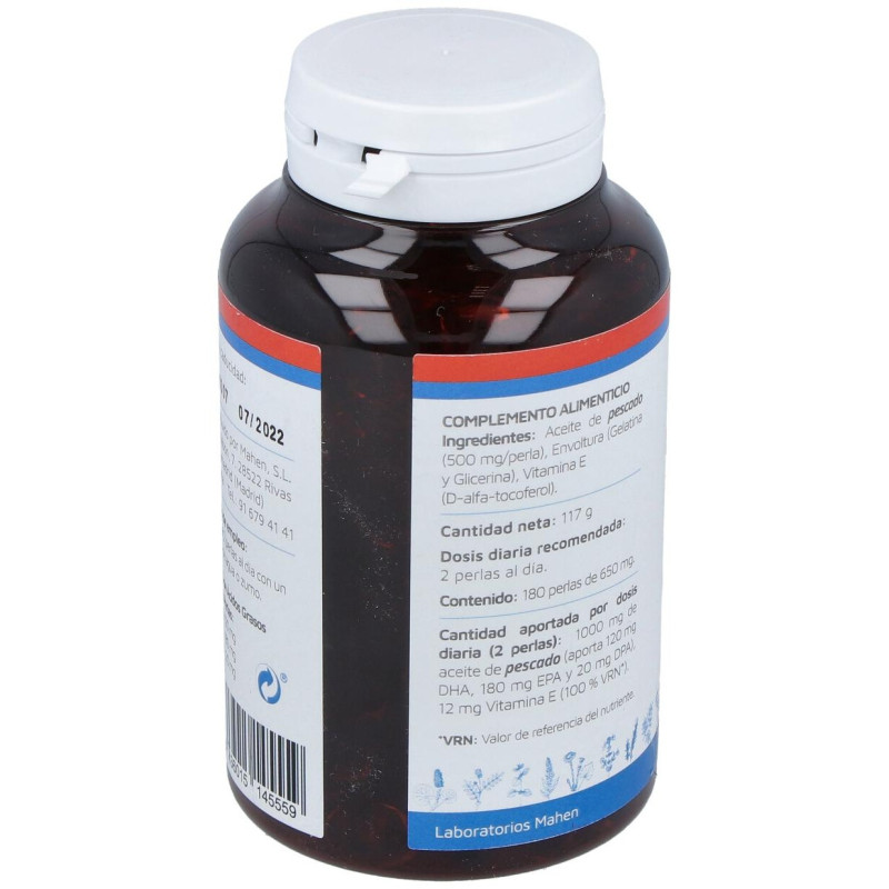 Más Omega 180 Perlas - Mahen