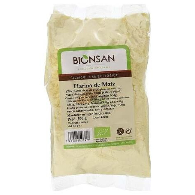 Harina de Maiz 500gr. Eco - Bionsan