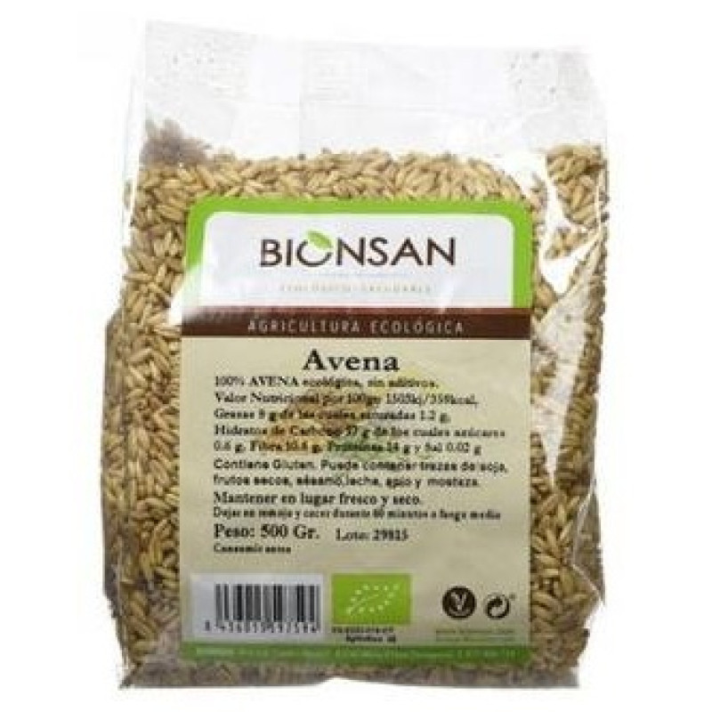 Avena Grano Proximidad 500gr. Eco - Bionsan