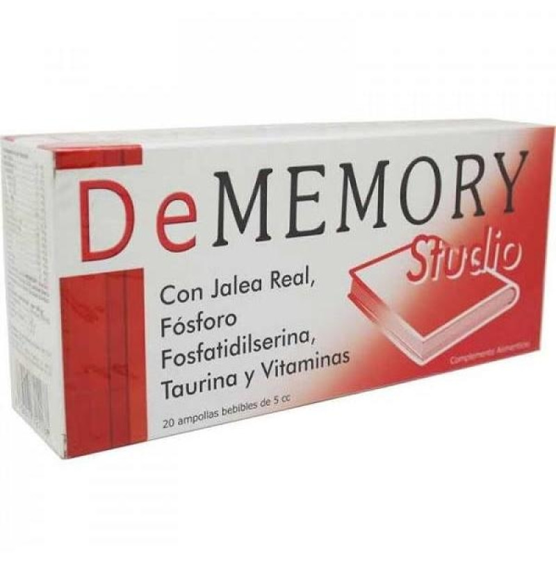 Dememory Studio (20 Viales 10 ml) - Pharma Otc
