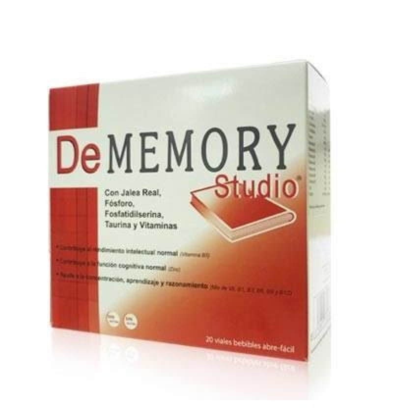 Dememory Studio (20 Viales 10 ml) - Pharma Otc
