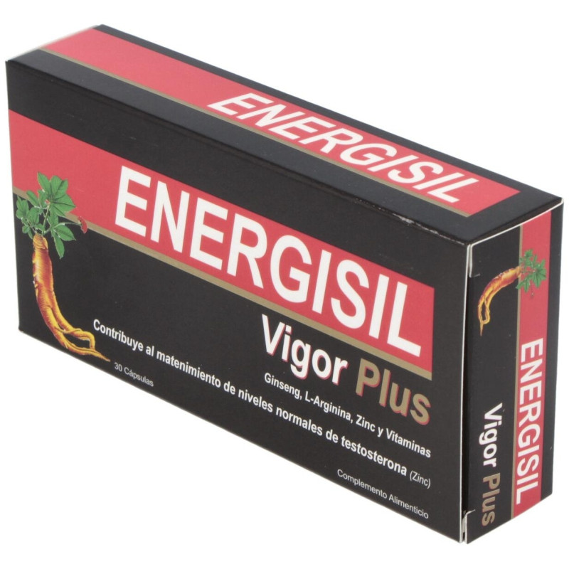 Energisil Vigor Plus (ginseng+arginina) 30cap - Pharma Otc