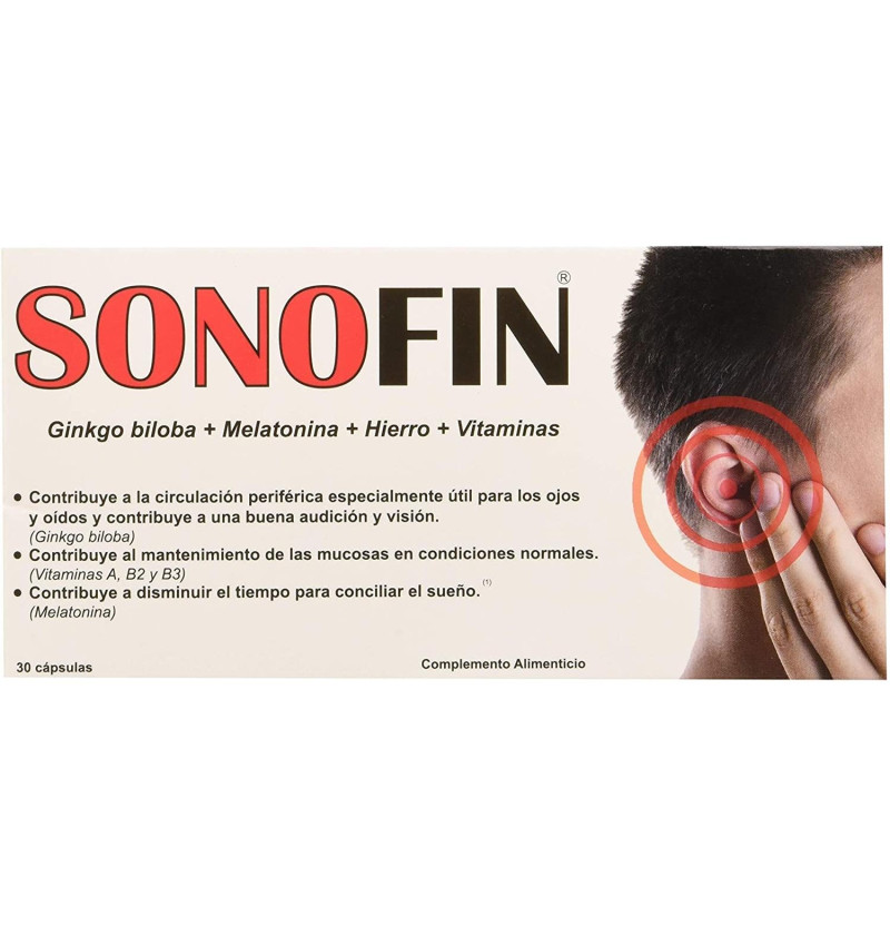 Sonofin (30 Cápsulas) - Pharma Otc
