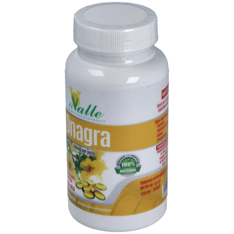 El Valle Aceite De Onagra 500Mg 100 Perlas
