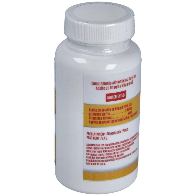 El Valle Aceite De Onagra 500Mg 100 Perlas
