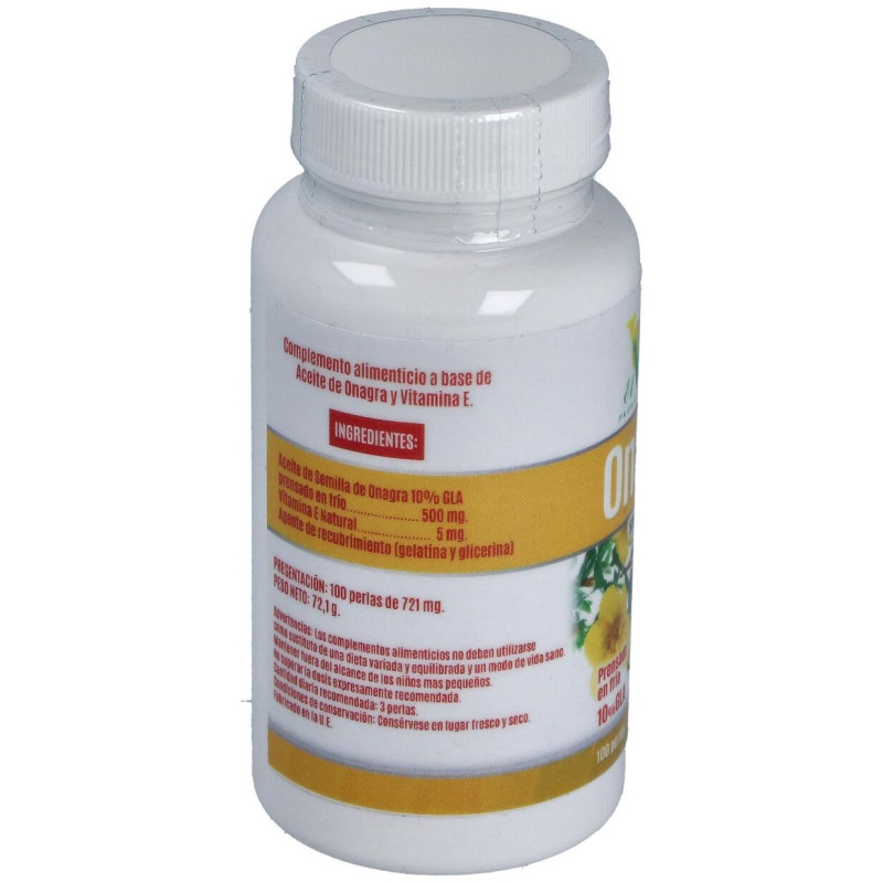 El Valle Aceite De Onagra 500Mg 100 Perlas