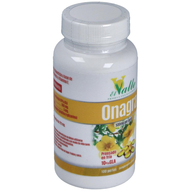 El Valle Aceite De Onagra 500Mg 100 Perlas