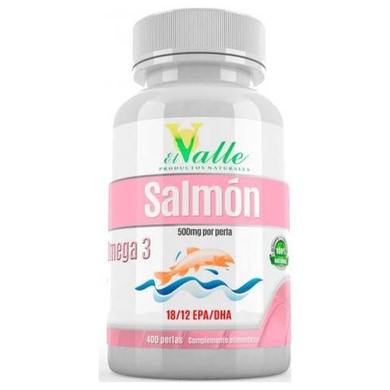 El Valle Aceite De Salmon 400 Perlas