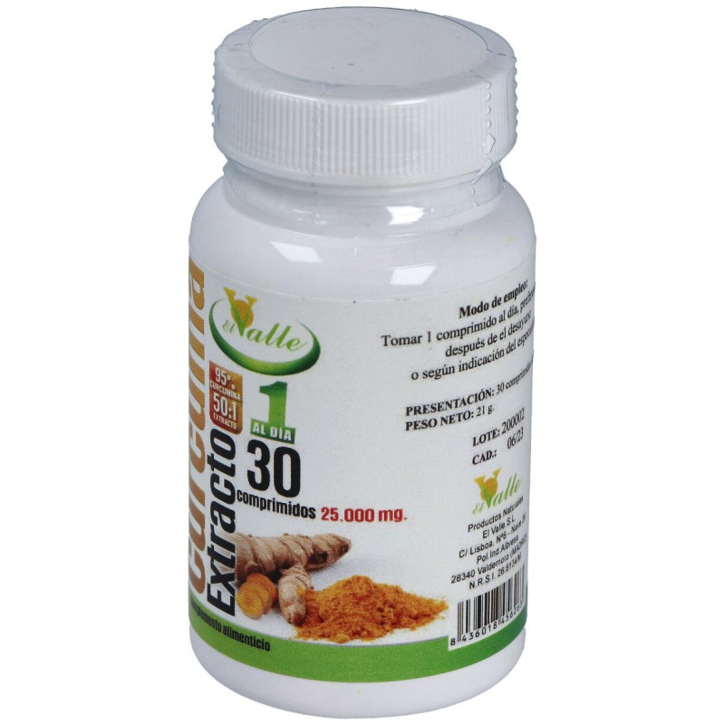 El Valle Curcuma Extracto 30Comp
