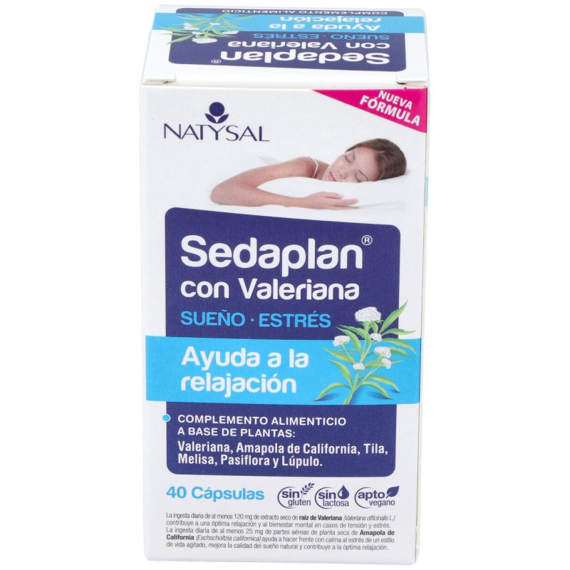 Sedaplan (valeriana - Tranquilizante) 40cap - Natysal