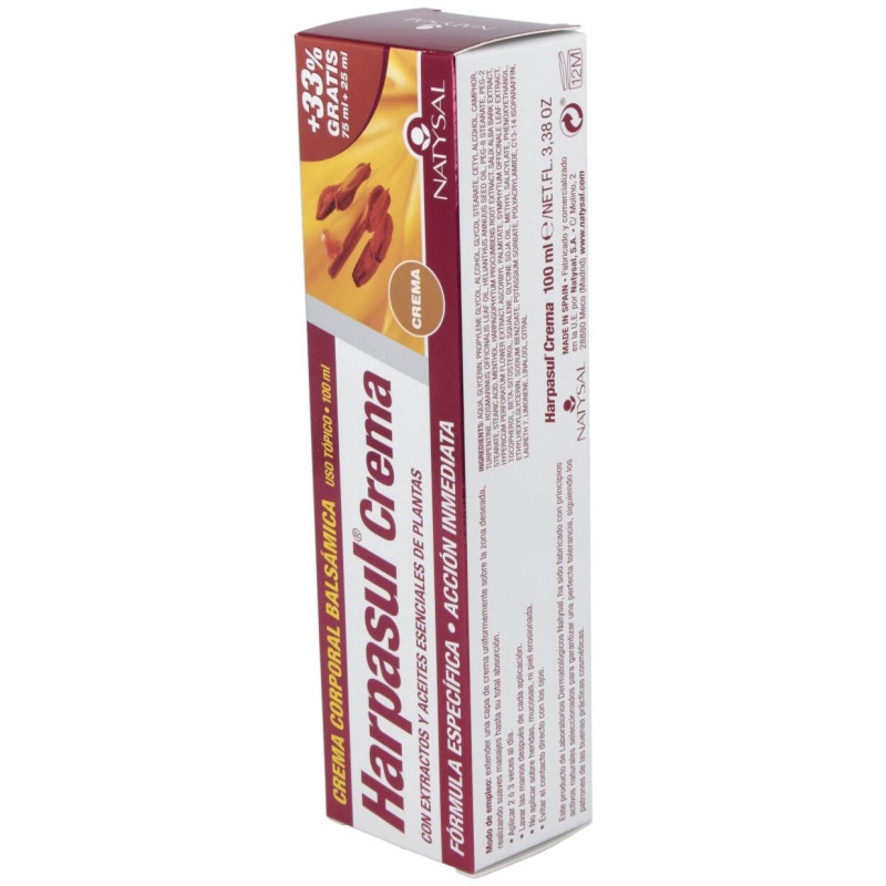 Crema Balsamica Harpasul (harpagofito Forte) 75ml - Natysal