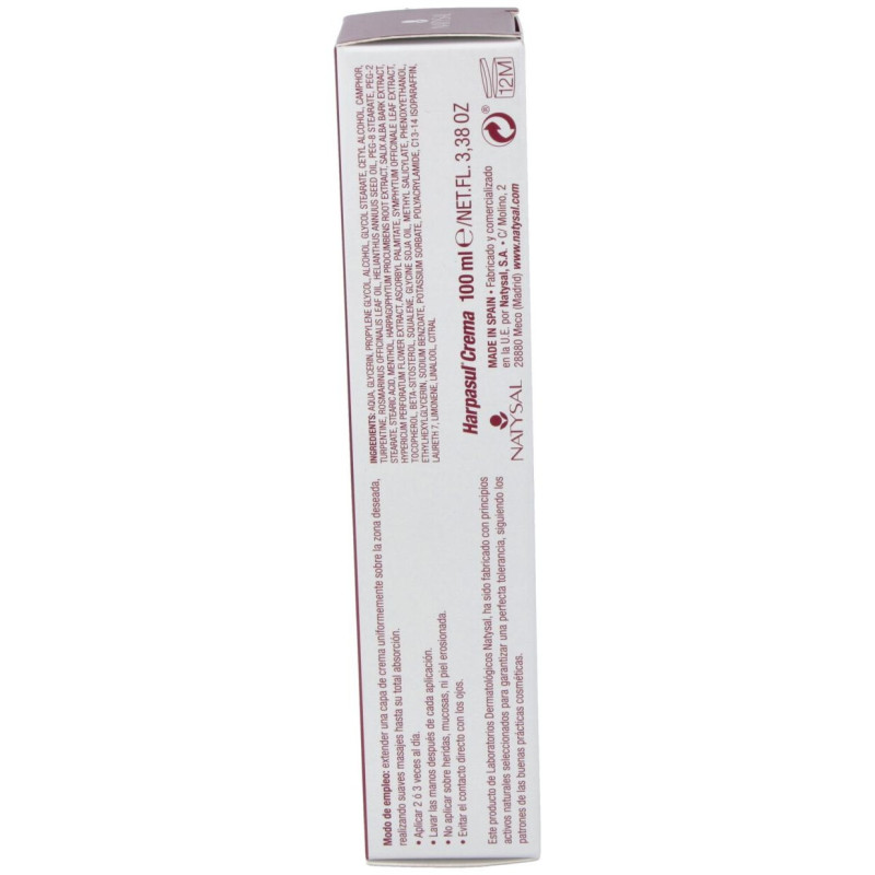 Crema Balsamica Harpasul (harpagofito Forte) 75ml - Natysal