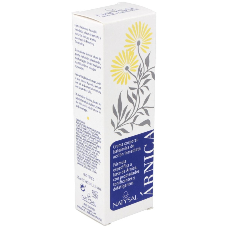 Arnica Crema Balsámica 75ml - Natysal