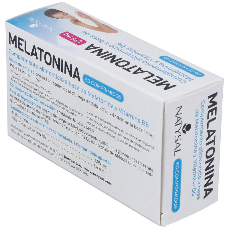 Melatonina 60 Comprimidos - Natysal