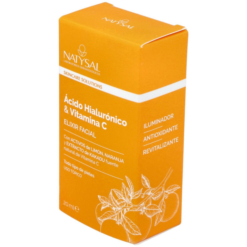 Natysal Ácido Hialurónico Y Vitamina C Elixir Facial 15 Ml