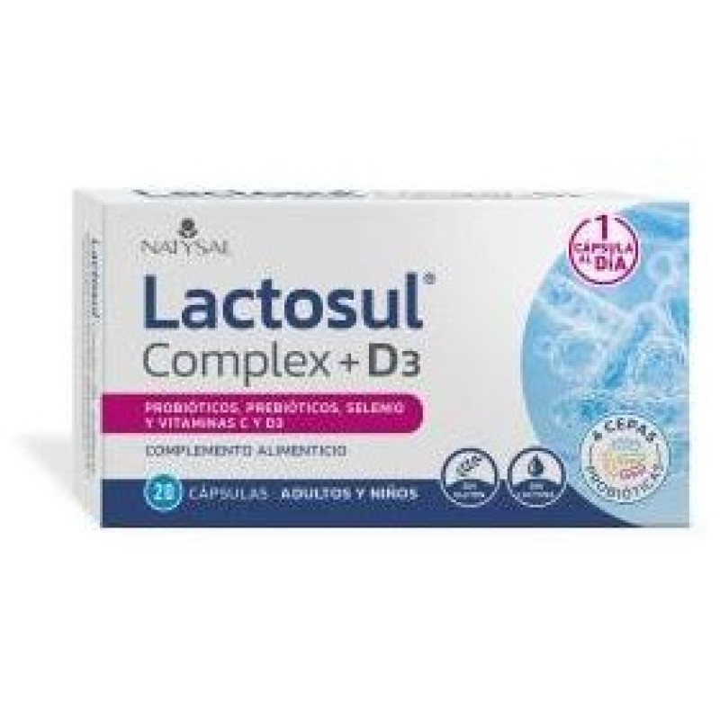 Lactosul Complex Vita D3 20 Cap - Natysal