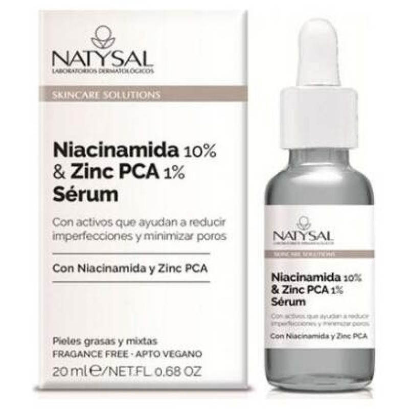 Natysal Niacinamida 10% Y Zinc Pca 1% Serum 20Ml
