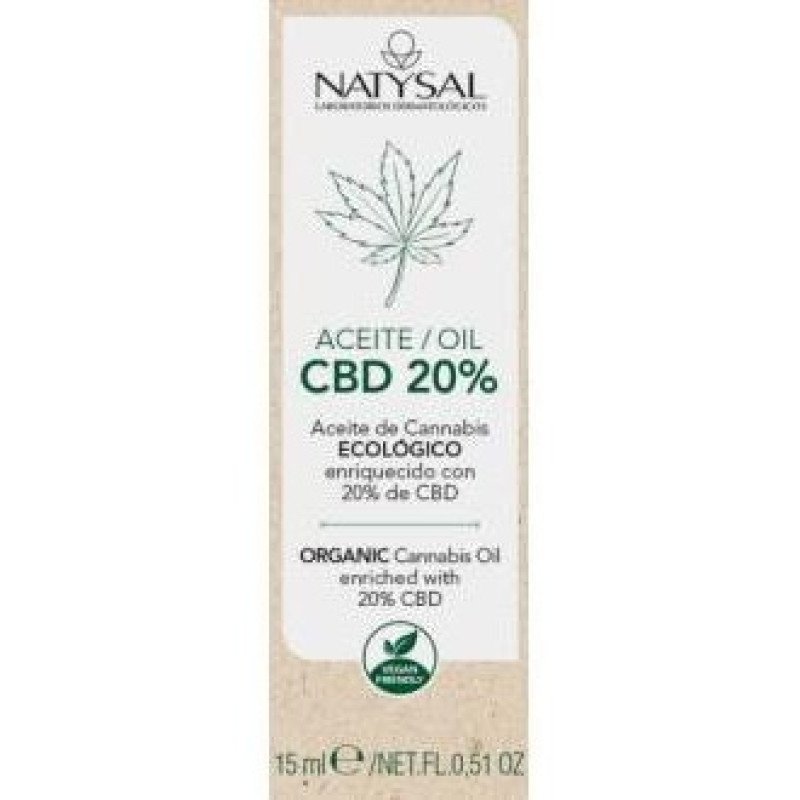 Aceite De Cannabis 20% Cbd 15Ml. Eco