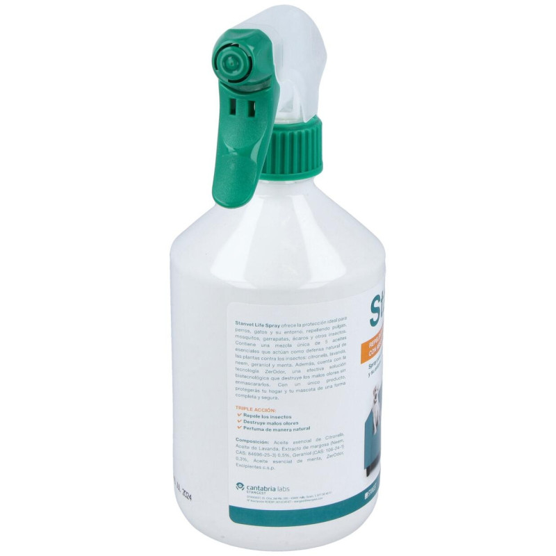 Stanvet Life Repelente Spray 500ml - Stangest Veterinaria