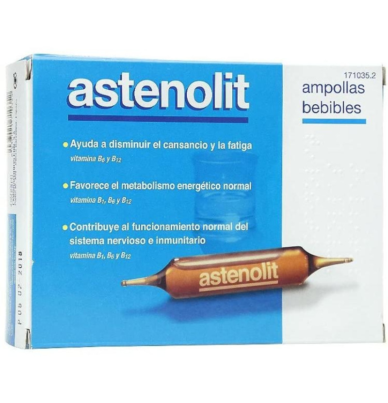Astenolit (12 Ampollas Bebibles) - Laboratorios Ern