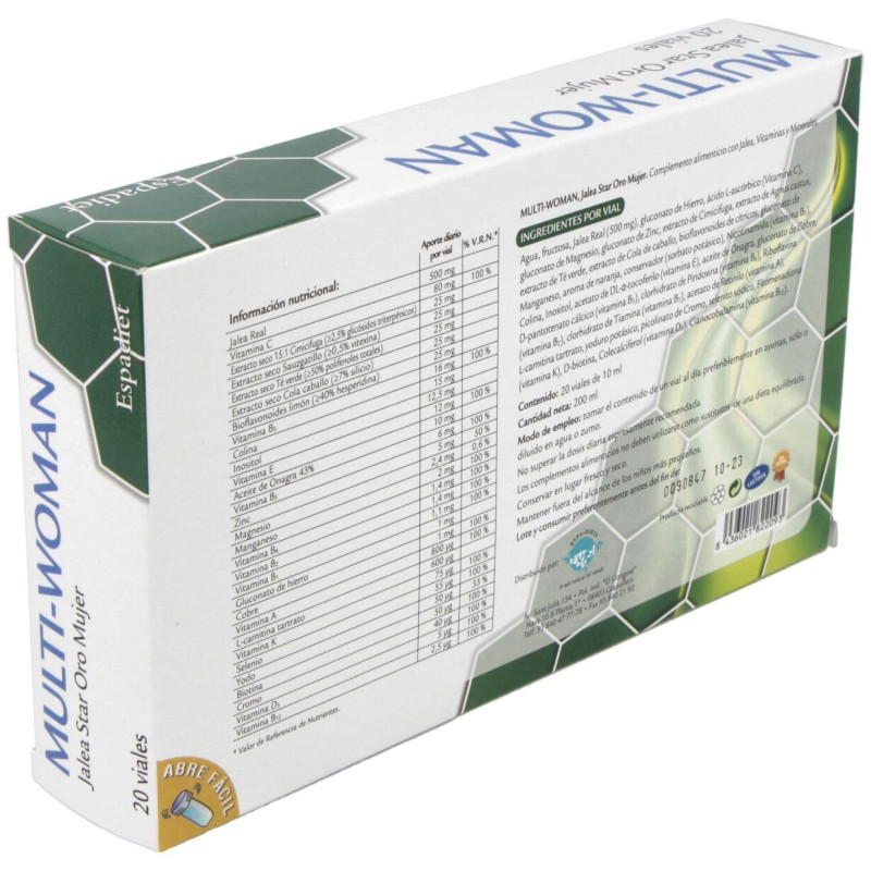 Jalea Real Multiwoman Fructosa 20uds - Espadiet