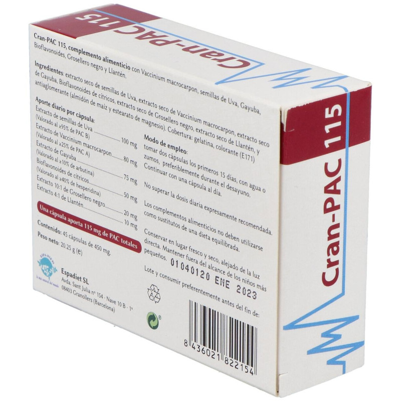 Monstar Cran Pac 115 45Caps
