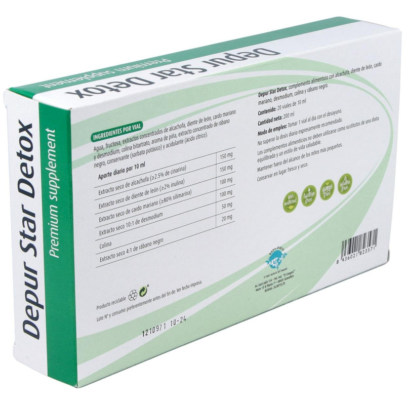 Depur Star Detox 20uds - Espadiet