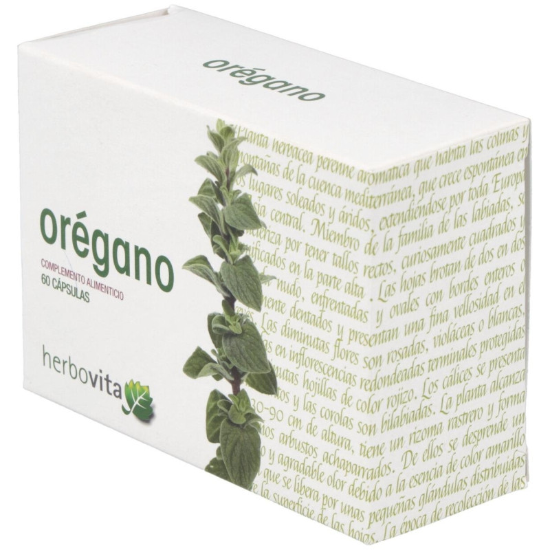 Oregano 60 Cápsulas - Herbovita