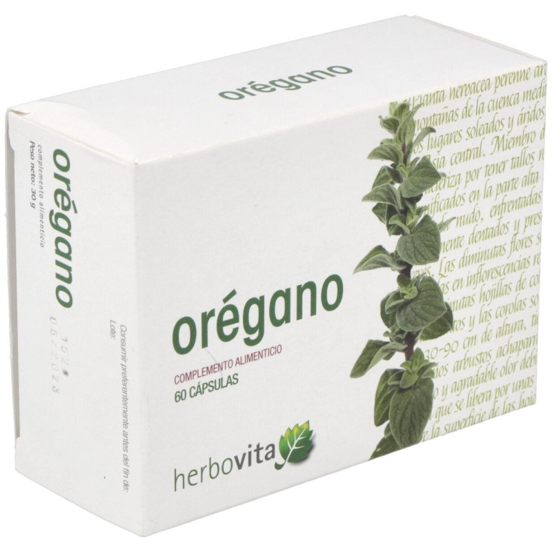 Oregano 60 Cápsulas - Herbovita