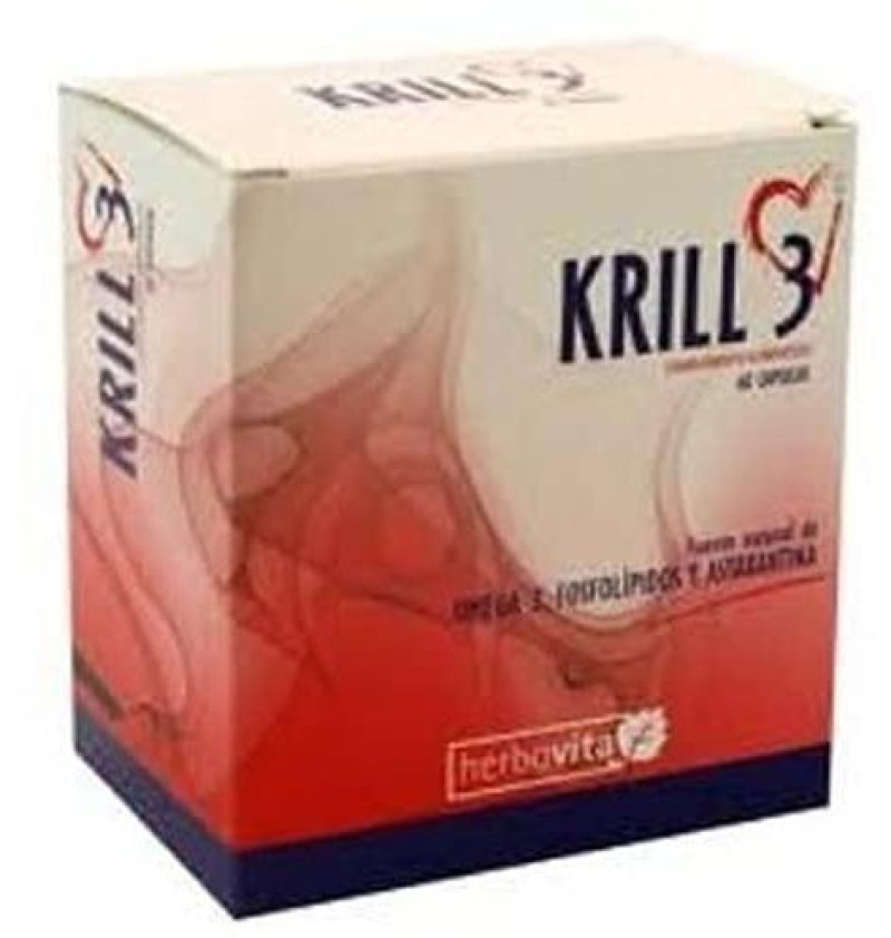 Krill 3 (60 Cápsulas) - Herbovita