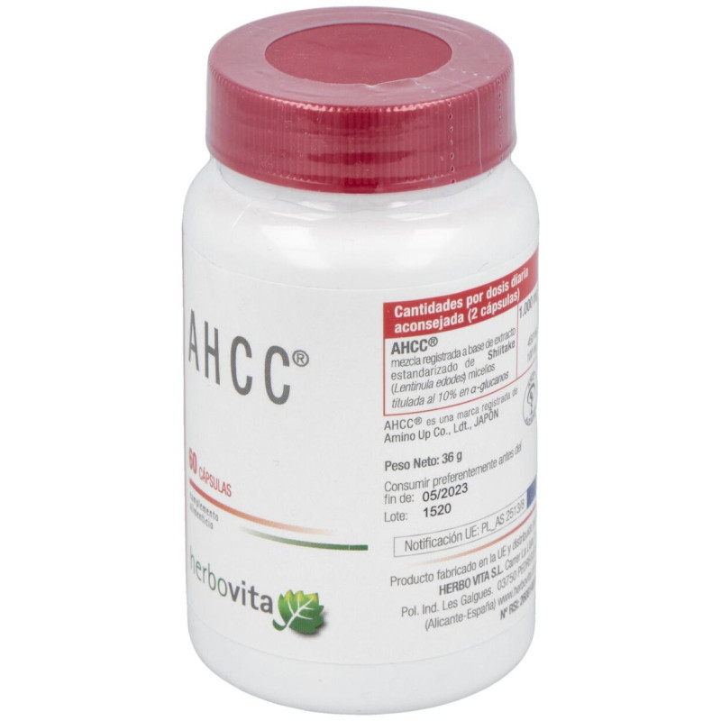 Ahcc 6ocaps - Herbovita