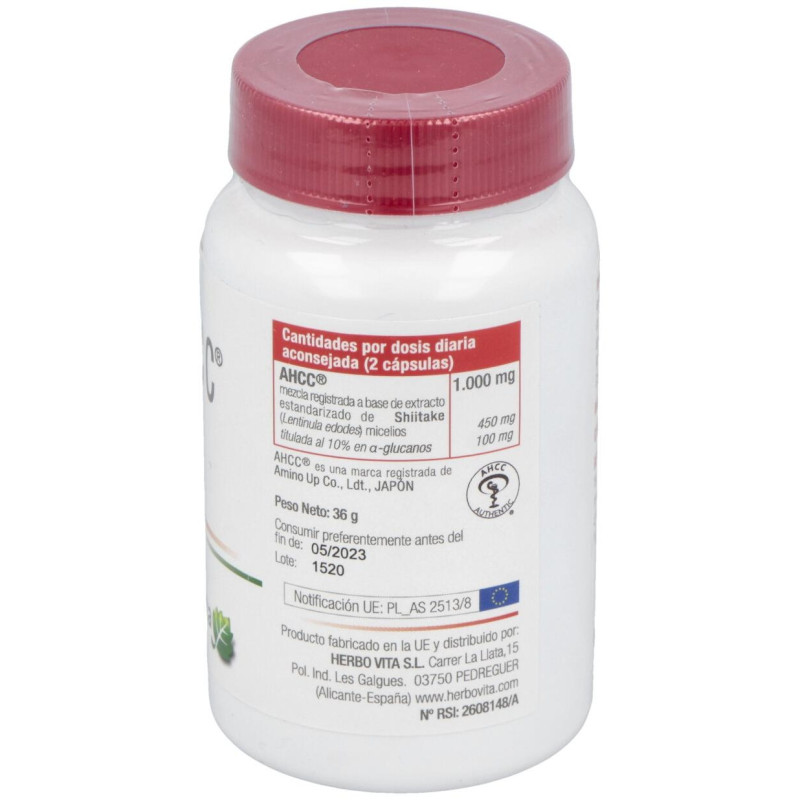 Ahcc 6ocaps - Herbovita