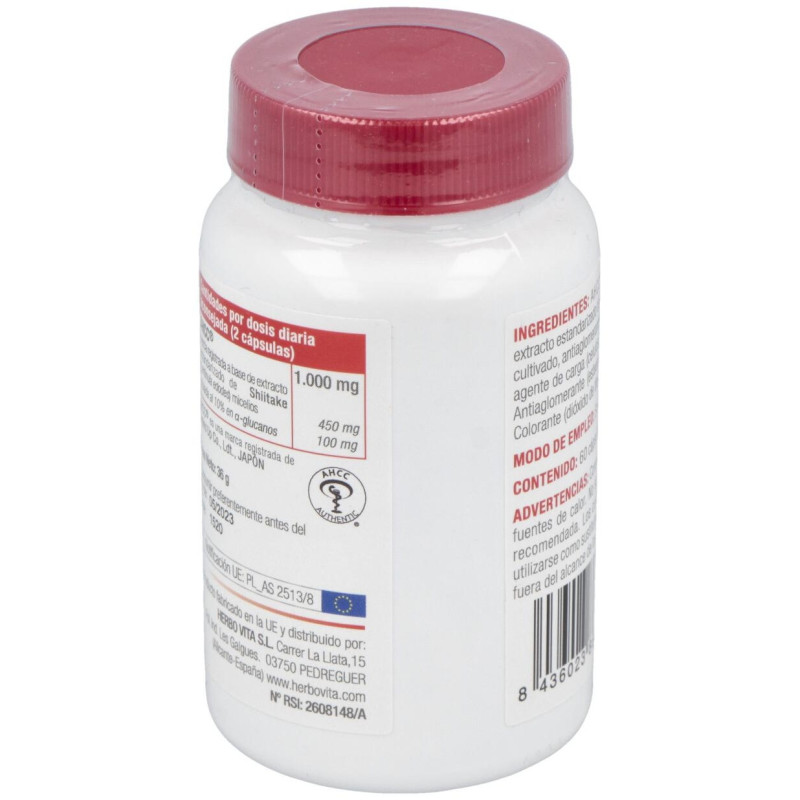 Ahcc 6ocaps - Herbovita
