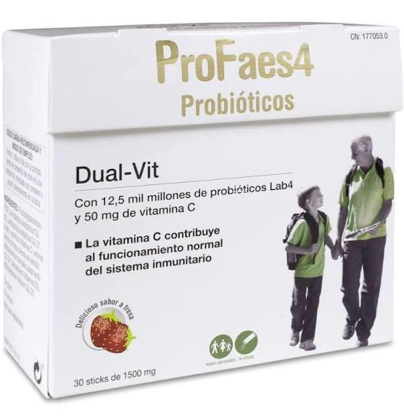 Profaes4 Dual - Vit (30 Sticks 1,5 g) - Faes Farma