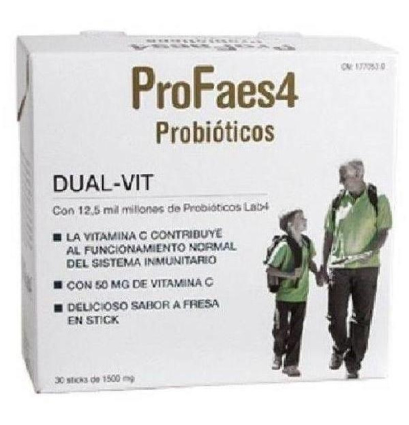 Profaes4 Dual - Vit (30 Sticks 1,5 g) - Faes Farma