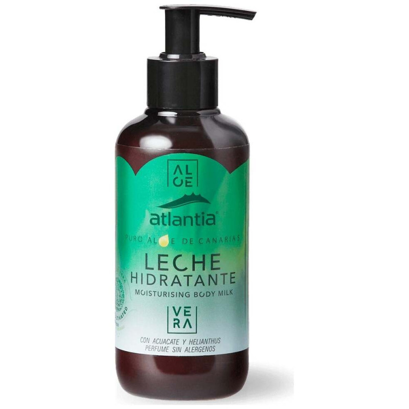 Leche Hidratante Corporal con Aloe 250ml. Eco - Atlantia