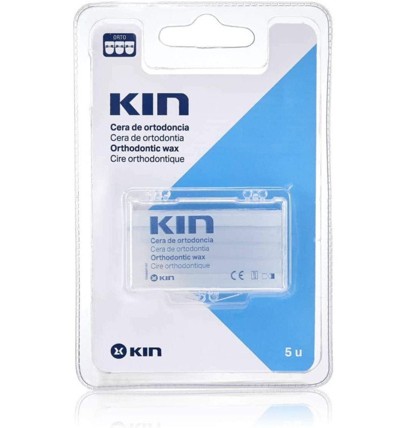 Cera Ortodoncia Protectora Rozadura - Kin Barritas (5 Barritas) - Kin S.a. Laboratorio - Alicia