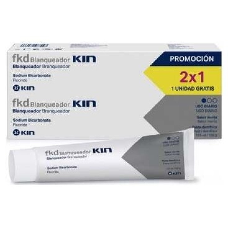 Fkd Pasta Dental Blanqueadora 2x125ml - Kin