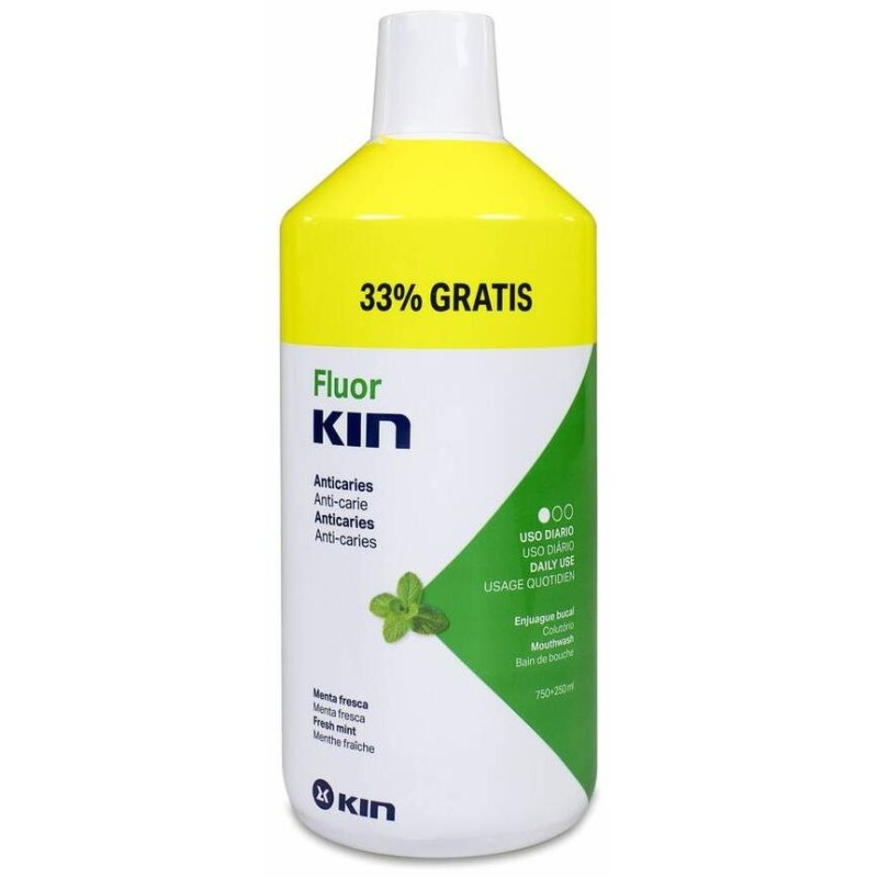 Fluor Kin Anticaries Colutorio Diario 0,5%, 750 ml - Welnia